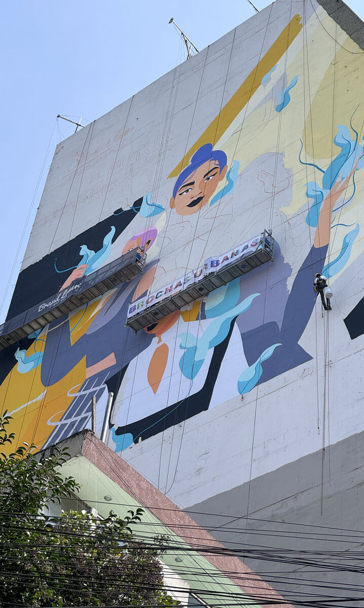 Palacio de Hierro - Brochas Urbanas